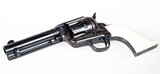 Turnbull Mfg- Pair of Consecutive Serial number Single Action Army .45 Colt Revolvers Expertly Engraved -Real Ivory & Real Stag New & Unfired SP0064 & - 3 of 20