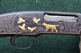 Winchester Model 42 Engraved / Gold game scences - 3 of 11