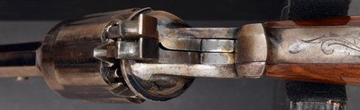John Walch Fire Arms Co., 12-Shot Super-Posed Load Navy Model Revolver .36 cal. s/n 79, Circa 1859-1860, Ultra Rare and High Condition - Image 8 of 19