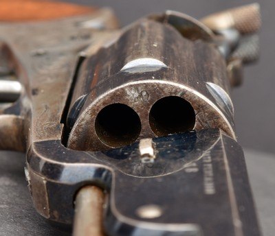 John Walch Fire Arms Co., 12-Shot Super-Posed Load Navy Model Revolver .36 cal. s/n 79, Circa 1859-1860, Ultra Rare and High Condition - Image 12 of 19