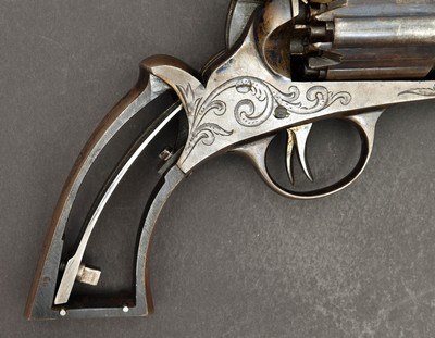 John Walch Fire Arms Co., 12-Shot Super-Posed Load Navy Model Revolver .36 cal. s/n 79, Circa 1859-1860, Ultra Rare and High Condition - Image 16 of 19