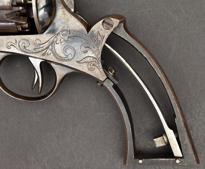 John Walch Fire Arms Co., 12-Shot Super-Posed Load Navy Model Revolver .36 cal. s/n 79, Circa 1859-1860, Ultra Rare and High Condition - Image 17 of 19