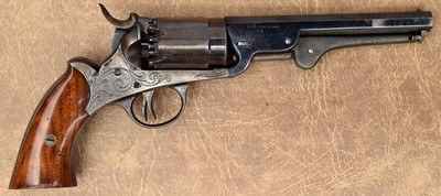 John Walch Fire Arms Co., 12-Shot Super-Posed Load Navy Model Revolver .36 cal. s/n 79, Circa 1859-1860, Ultra Rare and High Condition - Image 2 of 19