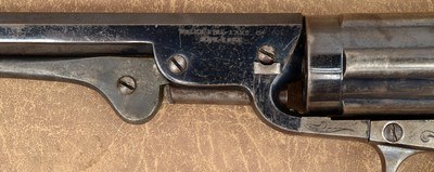 John Walch Fire Arms Co., 12-Shot Super-Posed Load Navy Model Revolver .36 cal. s/n 79, Circa 1859-1860, Ultra Rare and High Condition - Image 5 of 19