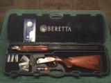 Beretta Model 687 Silver Pigeon Grade V chambered in 20ga Like new in box.- 1 of 11