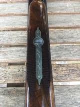 Merkel 147E 12 Gauge; 28" Barrels; Fixed Choke IC/M with Game Scene Engraved. - 6 of 15