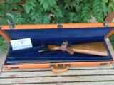 1949 BROWNING SUPERPOSED 20 GA. WITH TOLEX CASE SERIAL #566 FIRST YEAR MANUFACTURED. - 2 of 15