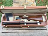 1962 BROWNING SUPERPOSED LIGHTING 20 GAUGE RKLT CHOKED MODIFIED & IMPROVED CYLINDER. - 2 of 12