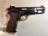 1982 Browning Hi-Power Pistol 9mm, Rug & Manual. - 6 of 9