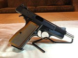 1982 Browning Hi-Power Pistol 9mm, Rug & Manual. - 2 of 9