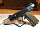 1982 Browning Hi-Power Pistol 9mm, Rug & Manual. - 5 of 9