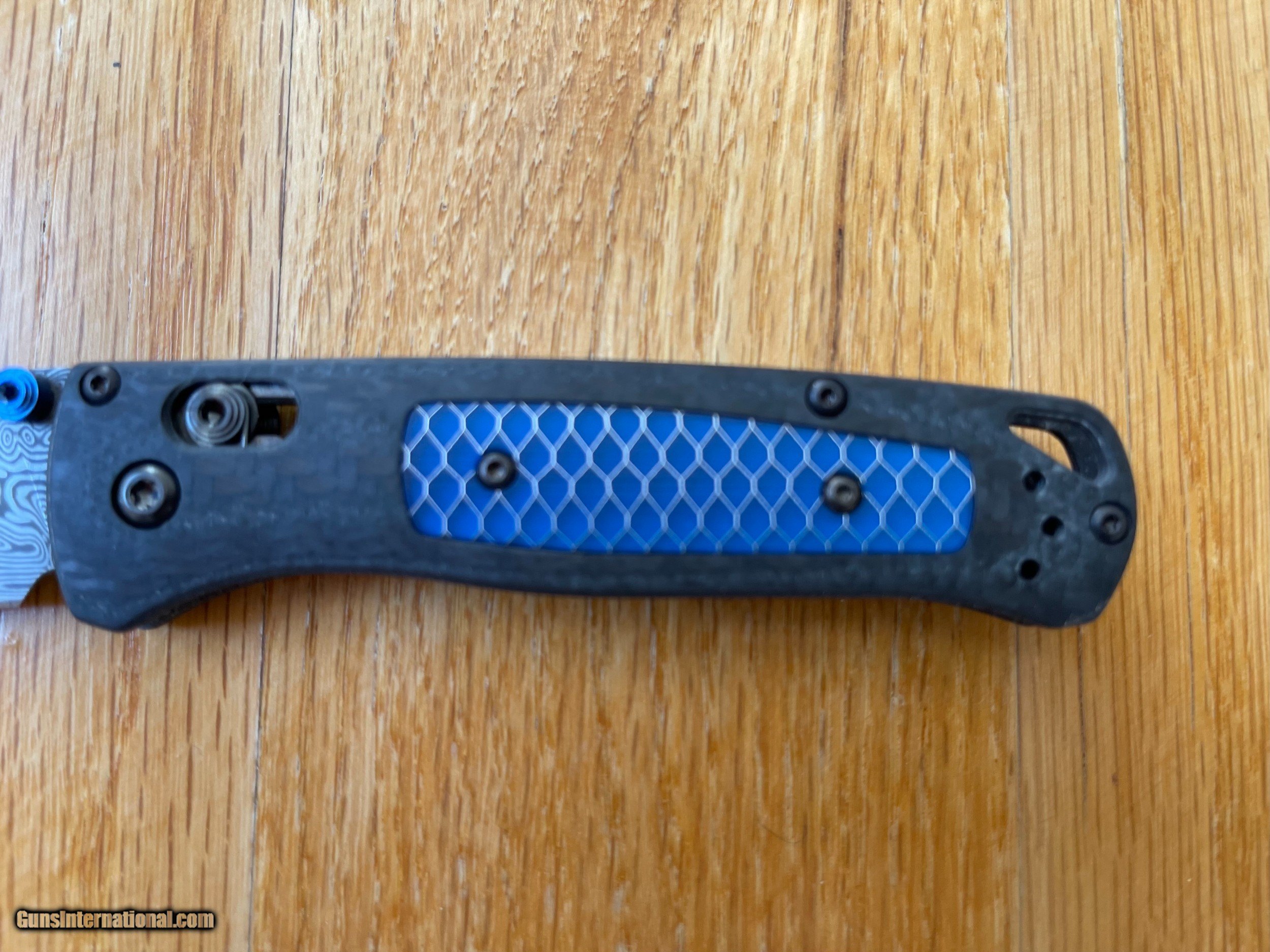 New Benchmade Gold Class Bugout 535191 Damasteel Blade