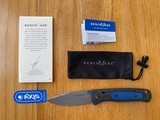 New Benchmade Gold Class Bugout 535-191 Damasteel Blade - 1 of 9