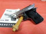 Beretta model 950 NICKEL, .25 ACP - 1 of 7