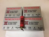 WINCHESTER BLACK POWDER BLANK LOAD 12ga. 2-3/4" XBP12 - 1 of 1