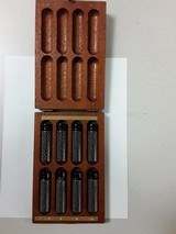 LEAD SHOT DISPLAY, SALESMAN'S SAMPLE SOUTHERN LEAD CO. W/WOOD BOX - 2 of 2