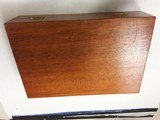 SMITH & WESSON WOODEN PRESENTATION CASE 4" REVOLVER - 8 of 8