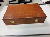 SMITH & WESSON WOODEN PRESENTATION CASE 4" REVOLVER - 6 of 8