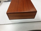 SMITH & WESSON WOODEN PRESENTATION CASE 4" REVOLVER - 5 of 8