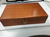 SMITH & WESSON WOODEN PRESENTATION CASE 4" REVOLVER - 4 of 8