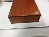 SMITH & WESSON WOODEN PRESENTATION CASE 4" REVOLVER - 7 of 8