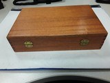 SMITH & WESSON WOODEN PRESENTATION CASE W/CUSTOMIZED INSERT - 9 of 13