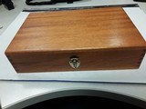 SMITH & WESSON WOODEN PRESENTATION CASE W/CUSTOMIZED INSERT - 7 of 13