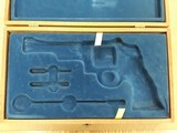SMITH & WESSON WOODEN PRESENTATION CASE N-FRAME 6" REVOLVER - 2 of 9