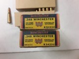 WINCHESTER .348 WINCHESTER
SUPER SPEED SILVERTIP AMMO 250GR. GRIZZLY BOX - 7 of 10