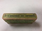 WINCHESTER VINTAGE .45-70 GOV'T SHOT CARTRIDGES WITH IN ORIGINAL BOX - 1 of 7