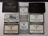 BROWNING FIREARMS PISTOL & LONG GUN MANUALS LOT, ALL VINTAGE - 2 of 6