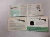WALTHER ARMS CATALOG DATED 1963 & SMALL-BORE RIFLE INSTRUCTION MANUAL - 4 of 4