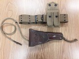 1911 US WARREN HOLSTER W/MILLS WEB BELT, POUCH, & LANYARD - 2 of 12