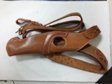 ORIGINAL DIRTY HARRY SHOULDER HOLSTER N-6" RH LAWMAN LEATHER #296 - 2 of 4