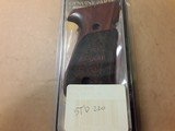 SIG SAUER STD. 220 FACTORY LOGO ROSEWOOD GRIPS - 2 of 2