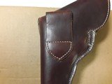 GEORGE LAWRENCE FLAP HOLSTER FOR S&W K-FRAME 4" REVOLVER RH - 4 of 6