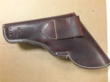 GEORGE LAWRENCE FLAP HOLSTER FOR S&W K-FRAME 4" REVOLVER RH - 2 of 6