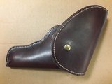 GEORGE LAWRENCE FLAP HOLSTER FOR S&W K-FRAME 4" REVOLVER RH - 1 of 6
