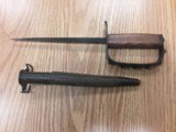 1917 TRENCH KNIFE LF+C US WWI WITH JEWELL SHEATH - 1 of 14