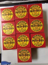 HOPPE'S VINTAGE CLEANING PATCHES 12-16GA.& 22-270CAL. 1K TOTAL - 13 of 13