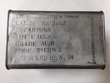 USGI 30CAL. BALL-M2 CARTRIDGES 220RNDS SEALED IN M10 SPAM CAN - 1 of 3