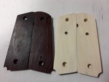COLT 1911 FULL SIZE GRIPS IVORY/ROSEWOOD - 3 of 4