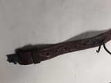 LAWRENCE FULL FLORAL PATTERN 1-1/2" WIDE LEATHER SLING WITH QD BOWS - 7 of 7
