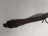 LAWRENCE FULL FLORAL PATTERN 1-1/2" WIDE LEATHER SLING WITH QD BOWS - 4 of 7