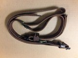 LAWRENCE #5 1" MILITARY STYLE LEATHER SLING WITH FULL FLORAL PATTERN - 7 of 9