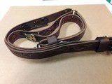 LAWRENCE #5 1" MILITARY STYLE LEATHER SLING WITH FULL FLORAL PATTERN - 9 of 9