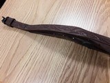 LAWRENCE #5 1" MILITARY STYLE LEATHER SLING WITH FULL FLORAL PATTERN - 4 of 9