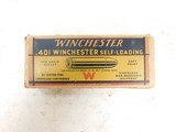 401 Winchester Vintage ammo - 1 of 3