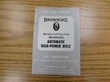 Browning auto High Power Rifle - 1 of 1