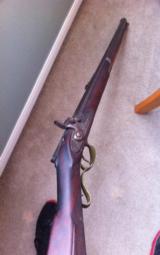 1840-1850 PERCUSSION HUNTING RIFLE MADE BY L.L. SOPER IN OSWEGO N.Y. .52 CAL VERY GOOD SHAPE - 2 of 7